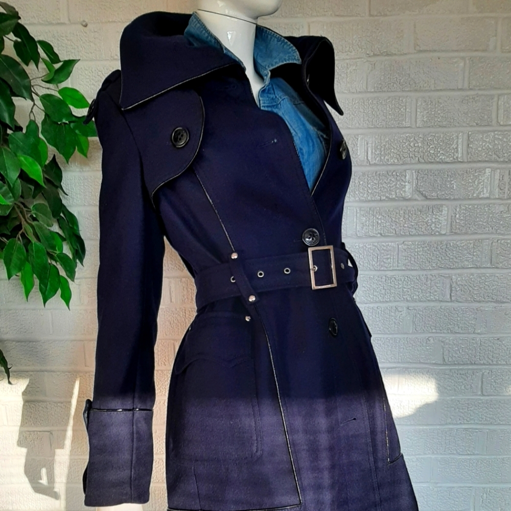 Navy blue coat